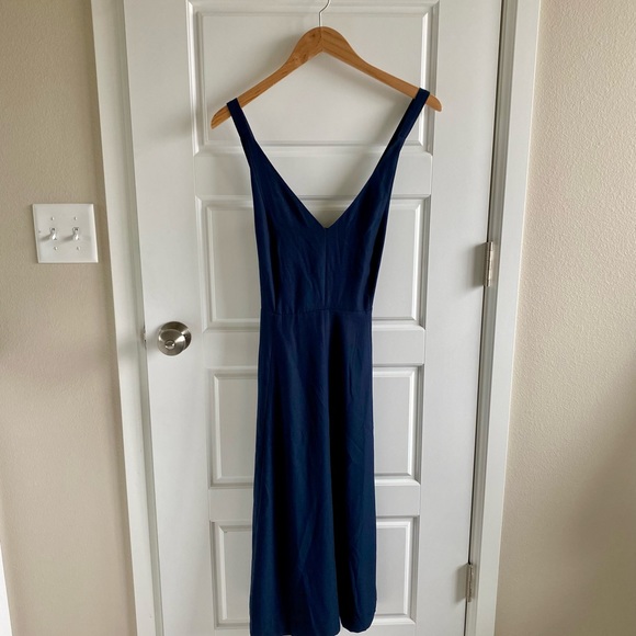 NWT Madewell Cross-Back Midi Dress - Picture 7 of 11